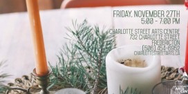 Charlotte Street Arts Centre Holiday Open House & Exhibition Opening